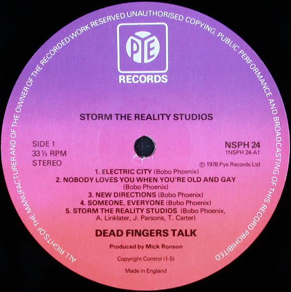 Dead Fingers Talk - Storm The Reality Studios - Lp