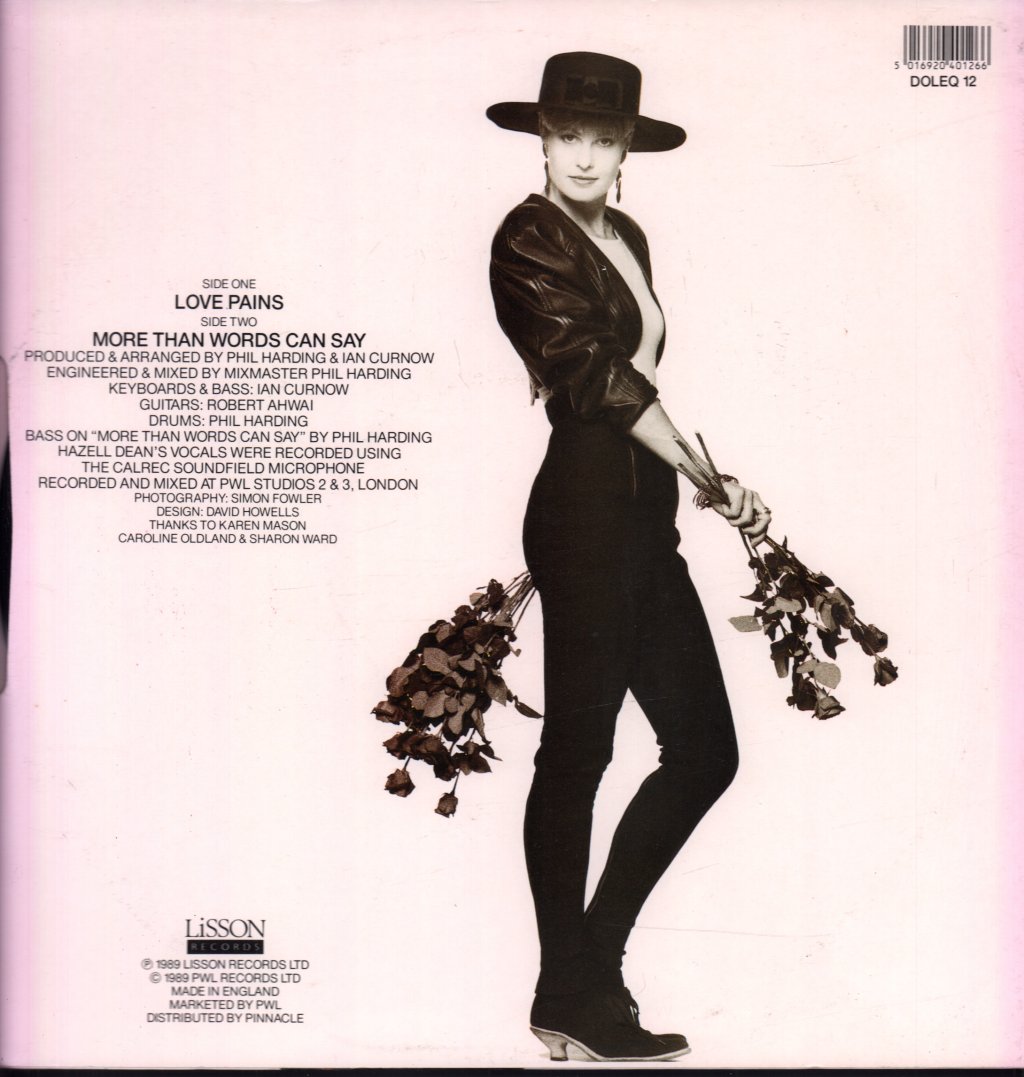 Hazell Dean - Love Pains - 12 Inch