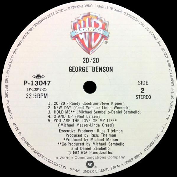 George Benson - 20/20 - Lp