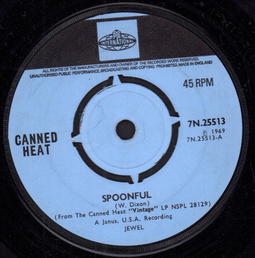 Canned Heat - Spoonful - 7 Inch