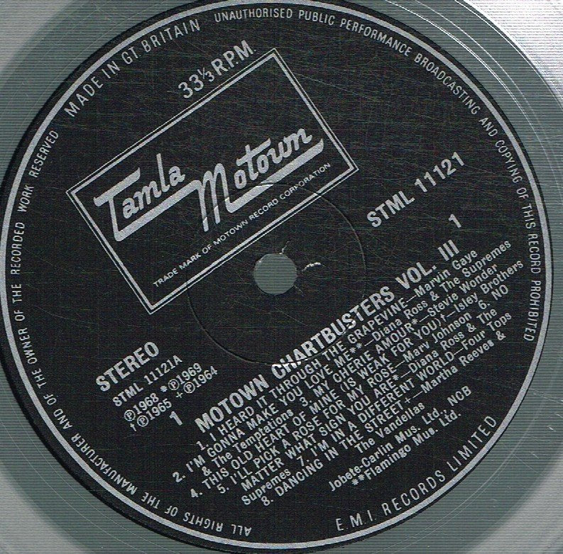 Various Artists - Motown Chartbusters Vol 3 - Lp