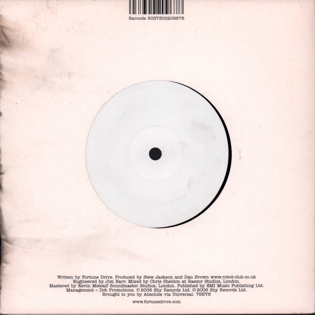 Fortune Drive - My Girlfriend's An Arsonist - 7 Inch