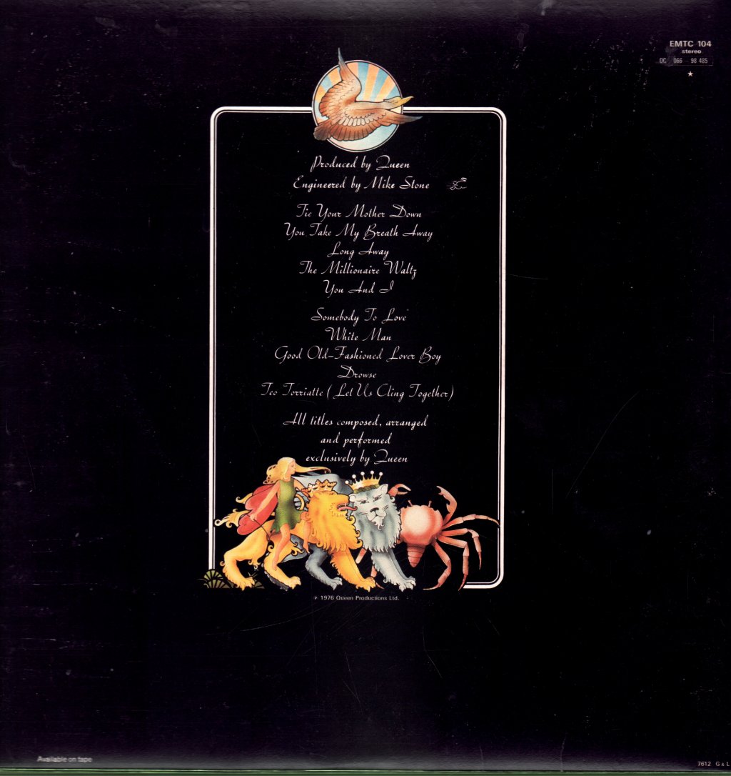 Queen - A Day At The Races - Lp