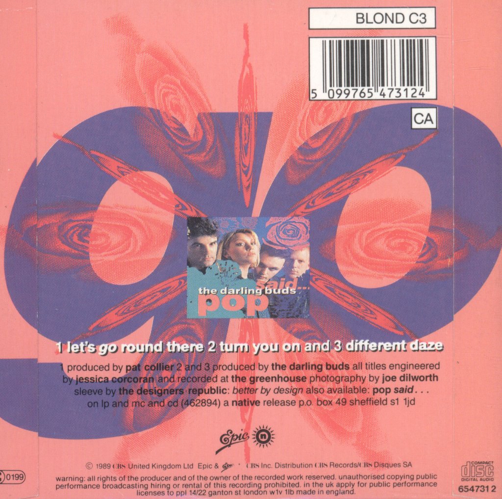 Darling Buds - Let's Go Round There - Cd