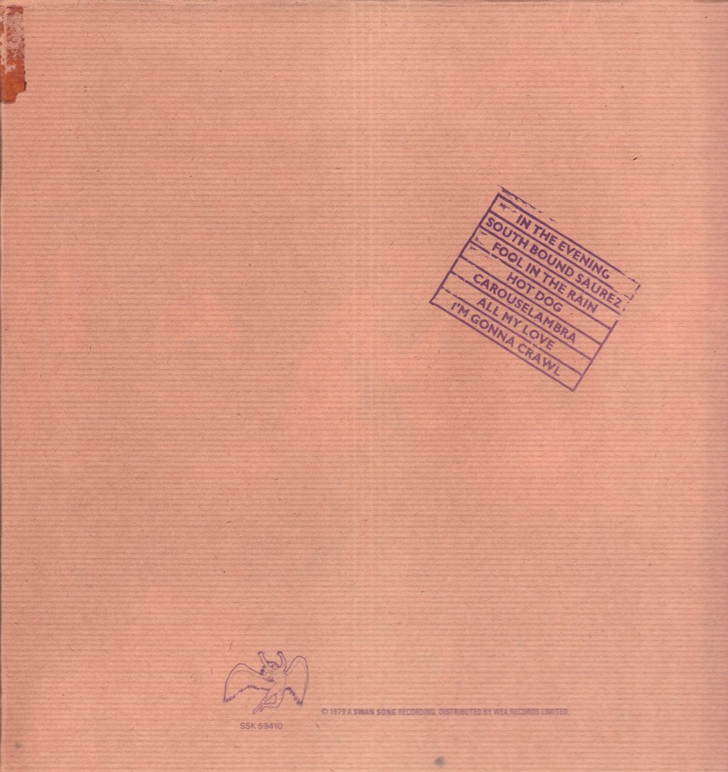 Led Zeppelin - In Through The Out Door - Lp