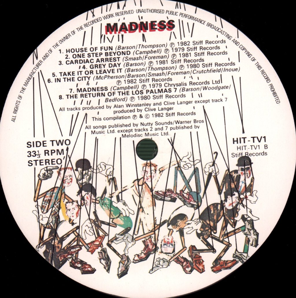 Madness - Complete Madness - Lp