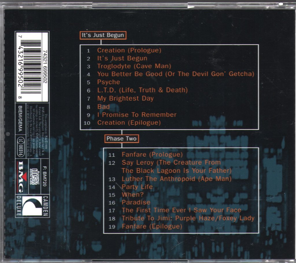 Jimmy Castor Bunch - It's Just Begun / Phase Two - Cd
