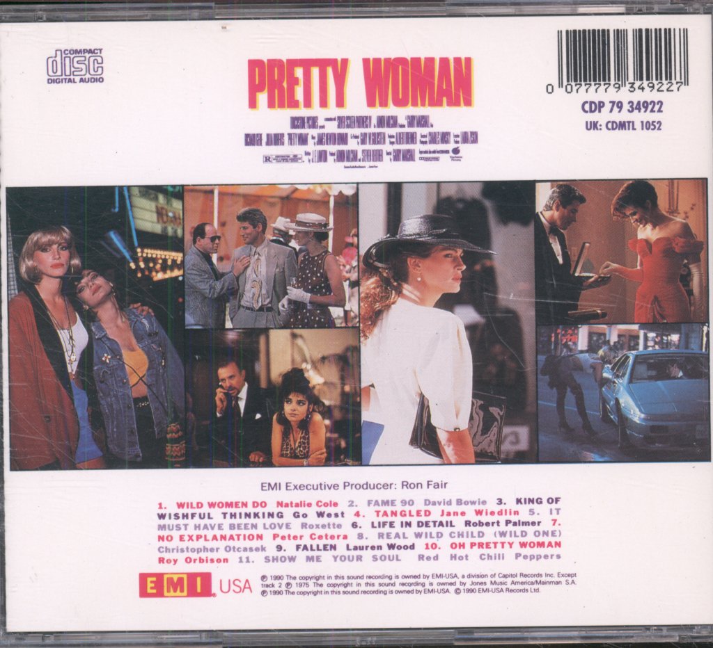 Various Artists - Pretty Woman (Original Motion Picture Soundtrack) - Cd