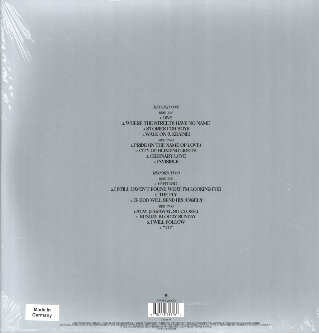 U2 - Songs Of Surrender - Double Lp