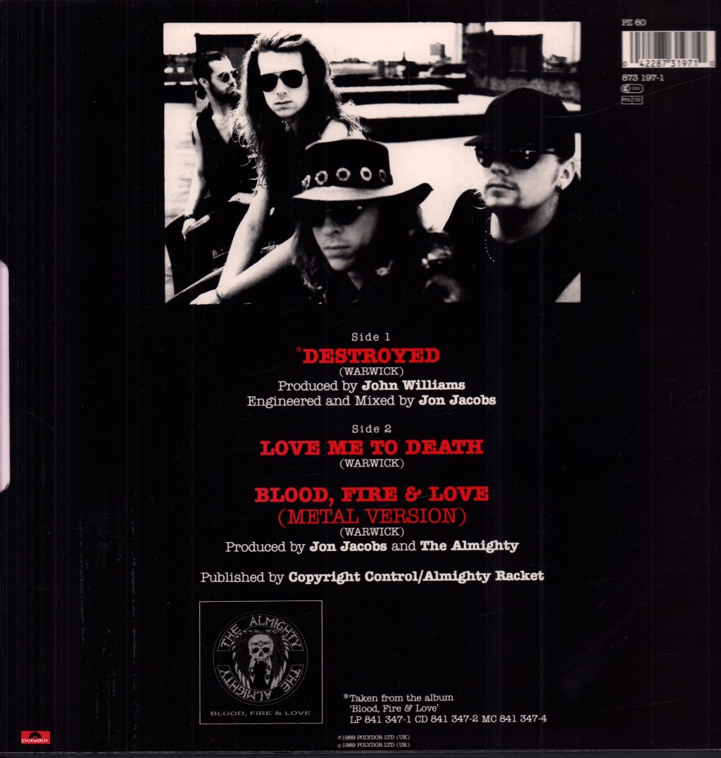 Almighty - Destroyed - 12 Inch