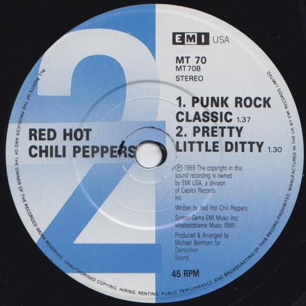 Red Hot Chili Peppers - Knock Me Down - 7 Inch