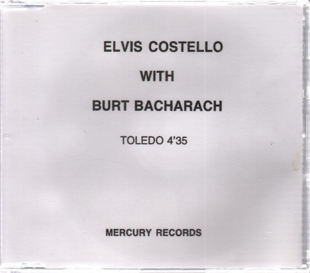 Elvis Costello With Burt Bacharach - Toledo - Cdr