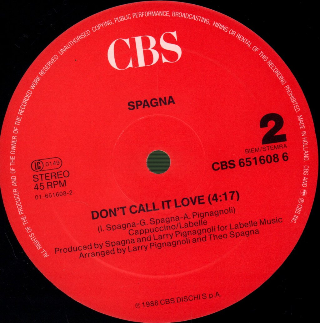 Spagna - Every Girl And Boy - 12 Inch