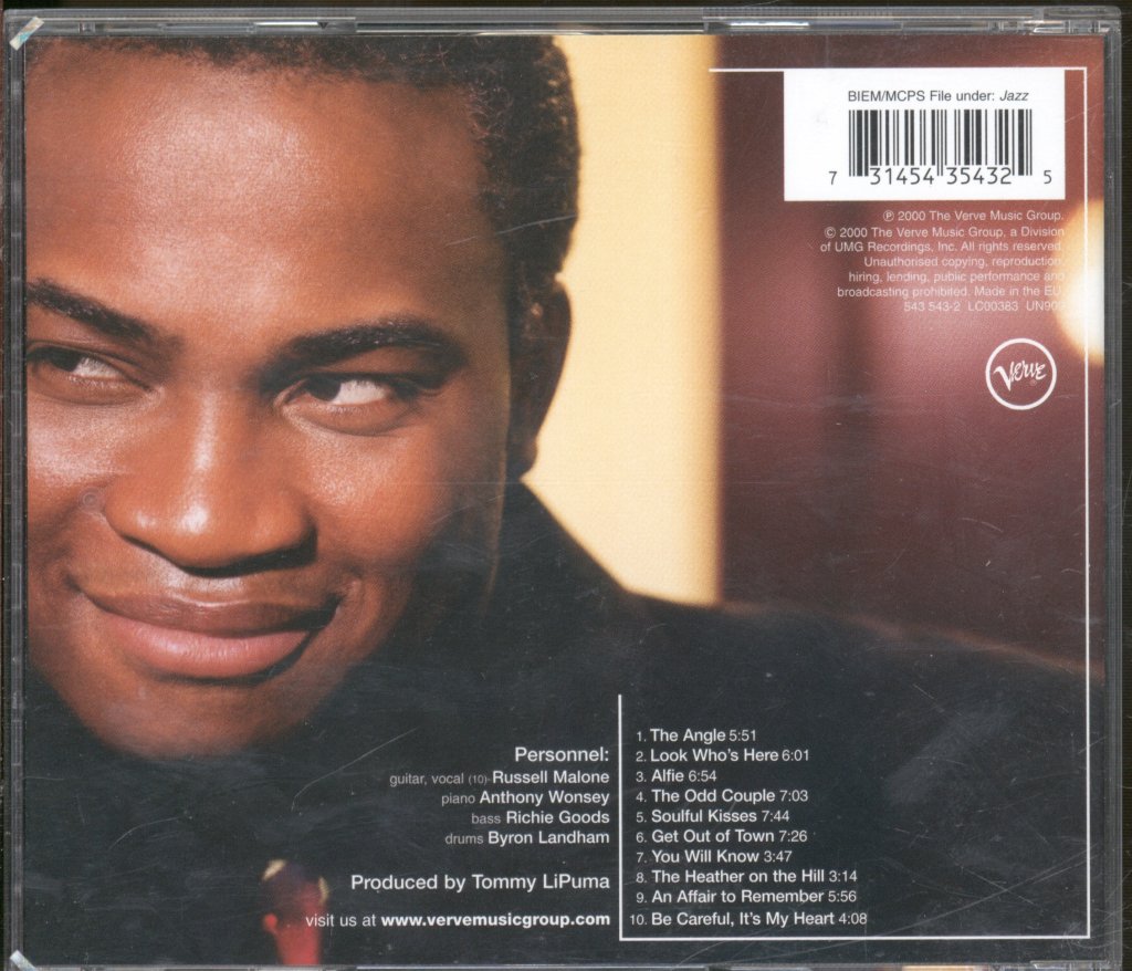 Russell Malone - Look Who's Here - Cd