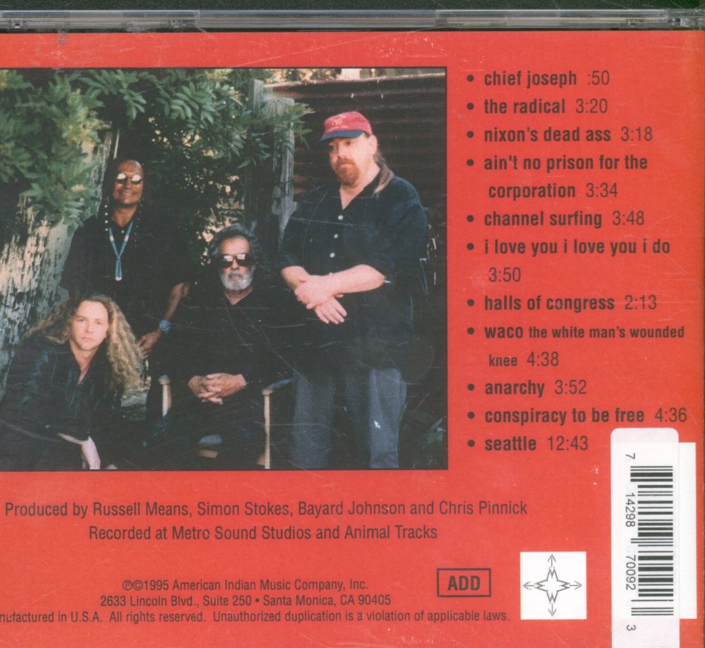 Russell Means - Radical - Cdr