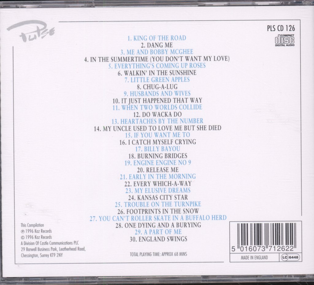 Roger Miller - Best Of Roger Miller - Cd