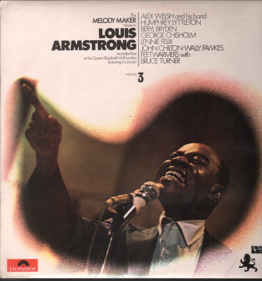 Various Artists - Melody Maker Tribute To Louis Armstrong Vol.3 - Lp