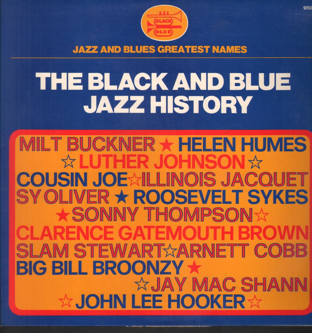 Various Artists - Black And Blue Jazz History - Lp