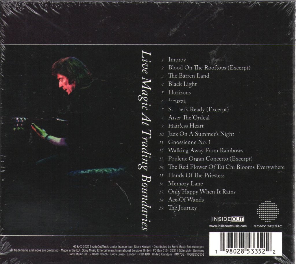 Steve Hackett - Live Magic At Trading Boundaries - Cd