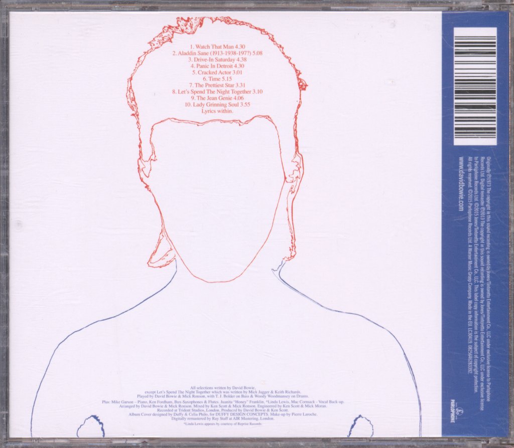 David Bowie - Aladdin Sane - Cd