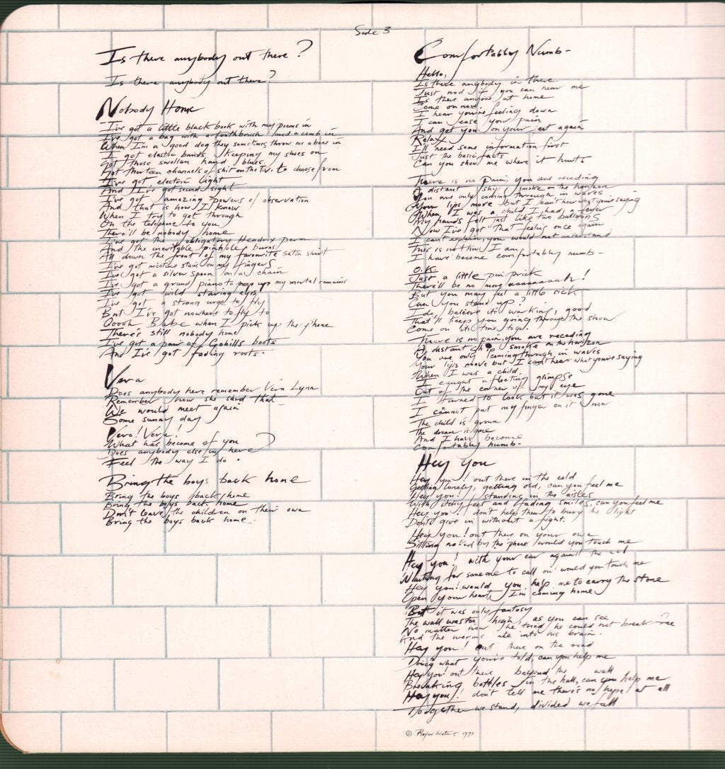 Pink Floyd - Wall - Double Lp