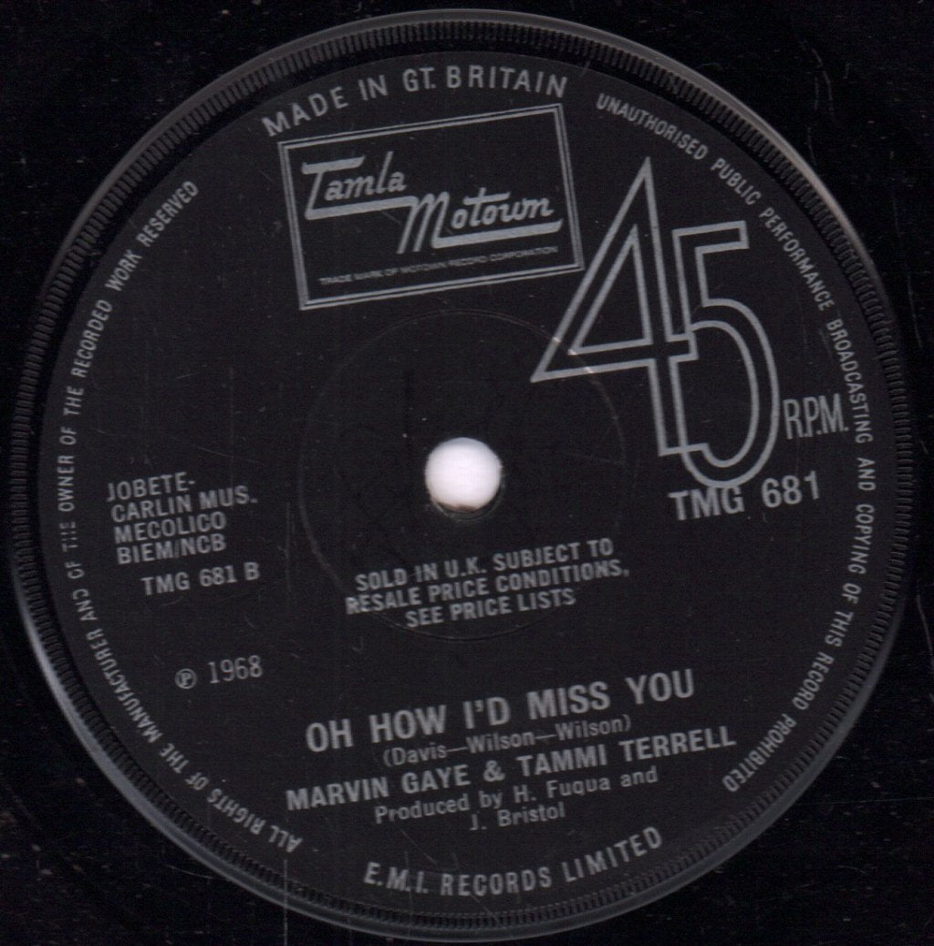 Marvin Gaye And Tammi Terrell - You Ain't Livin' Till You're Lovin' - 7 Inch