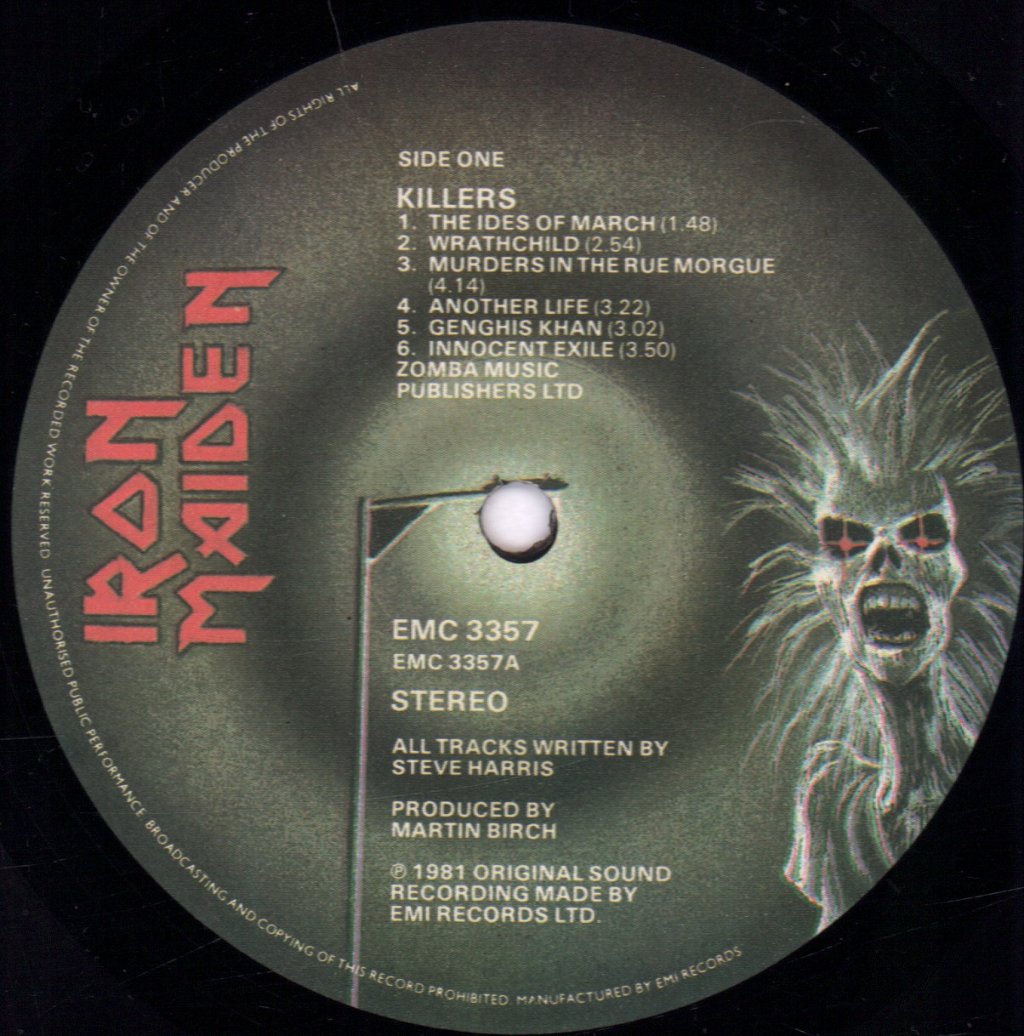 Iron Maiden - Killers - Lp