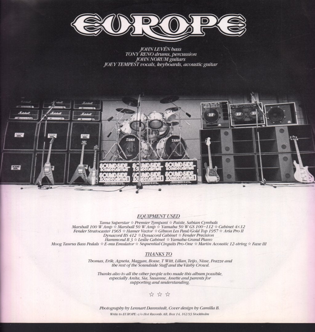 Europe - Europe - Lp