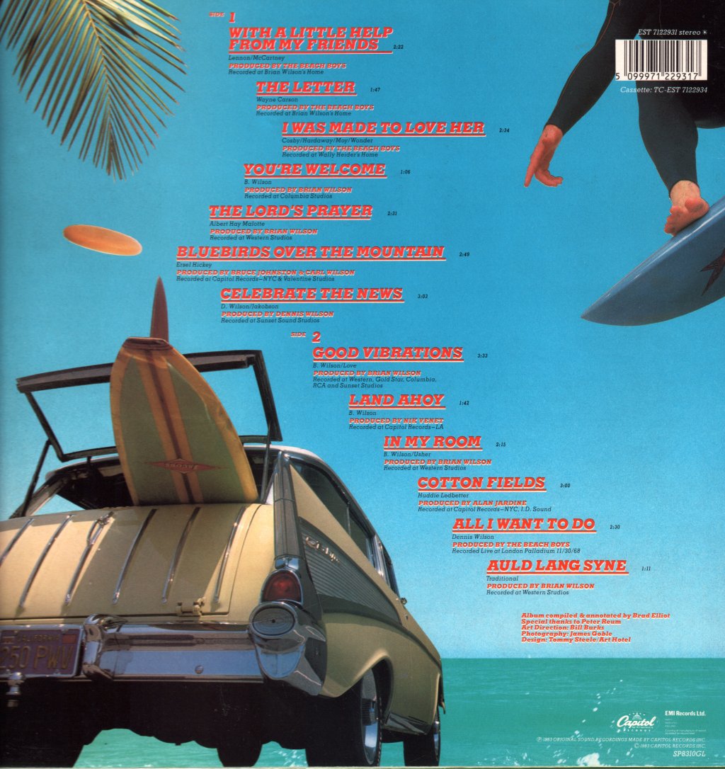 Beach Boys - Beach Boys Rarities - Lp