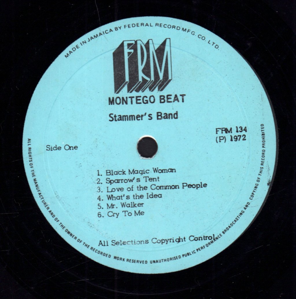 Stamma And The Clubbites - Montego Beat - Lp