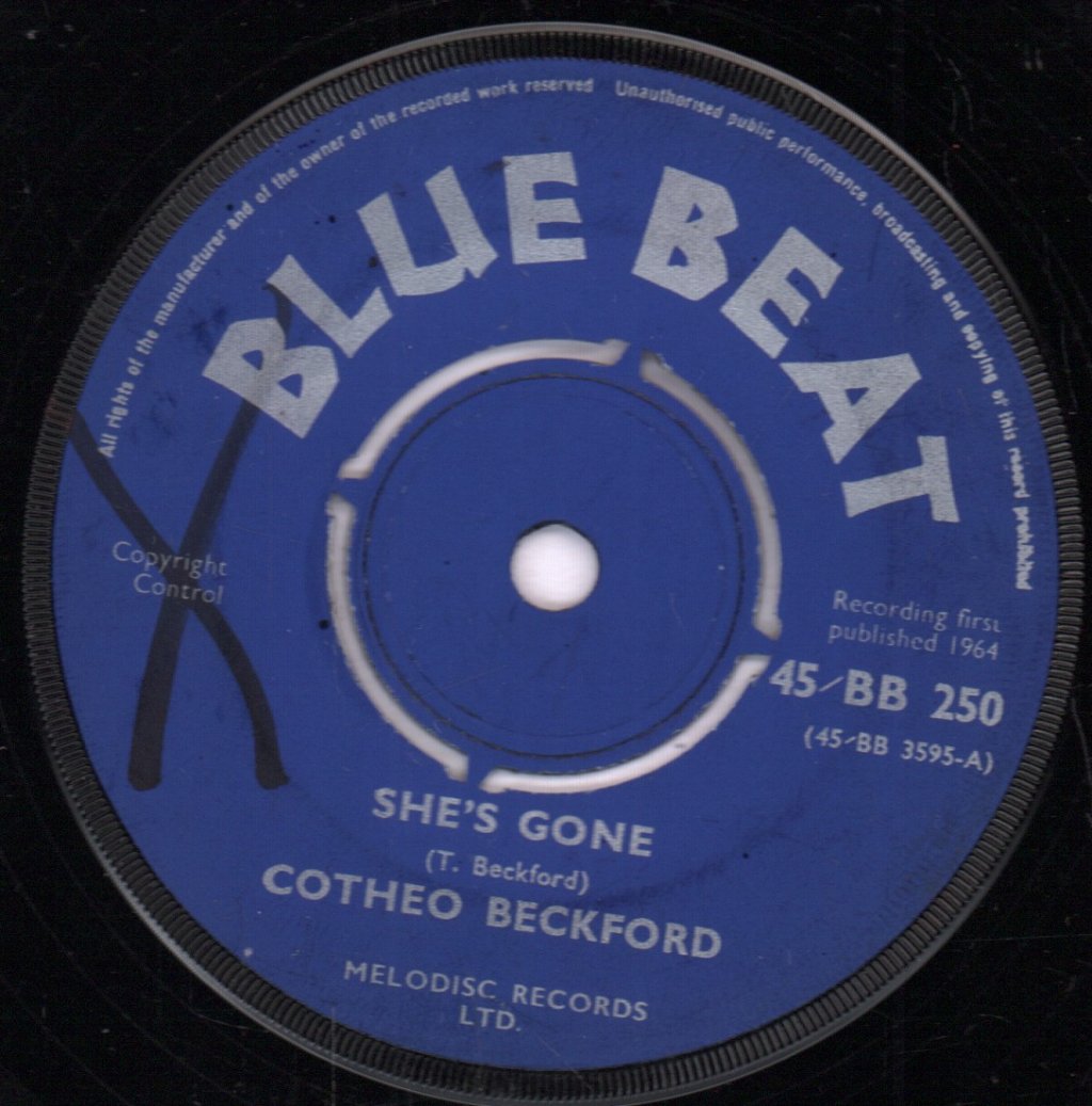 Cotheo Beckford - She's Gone - 7 Inch