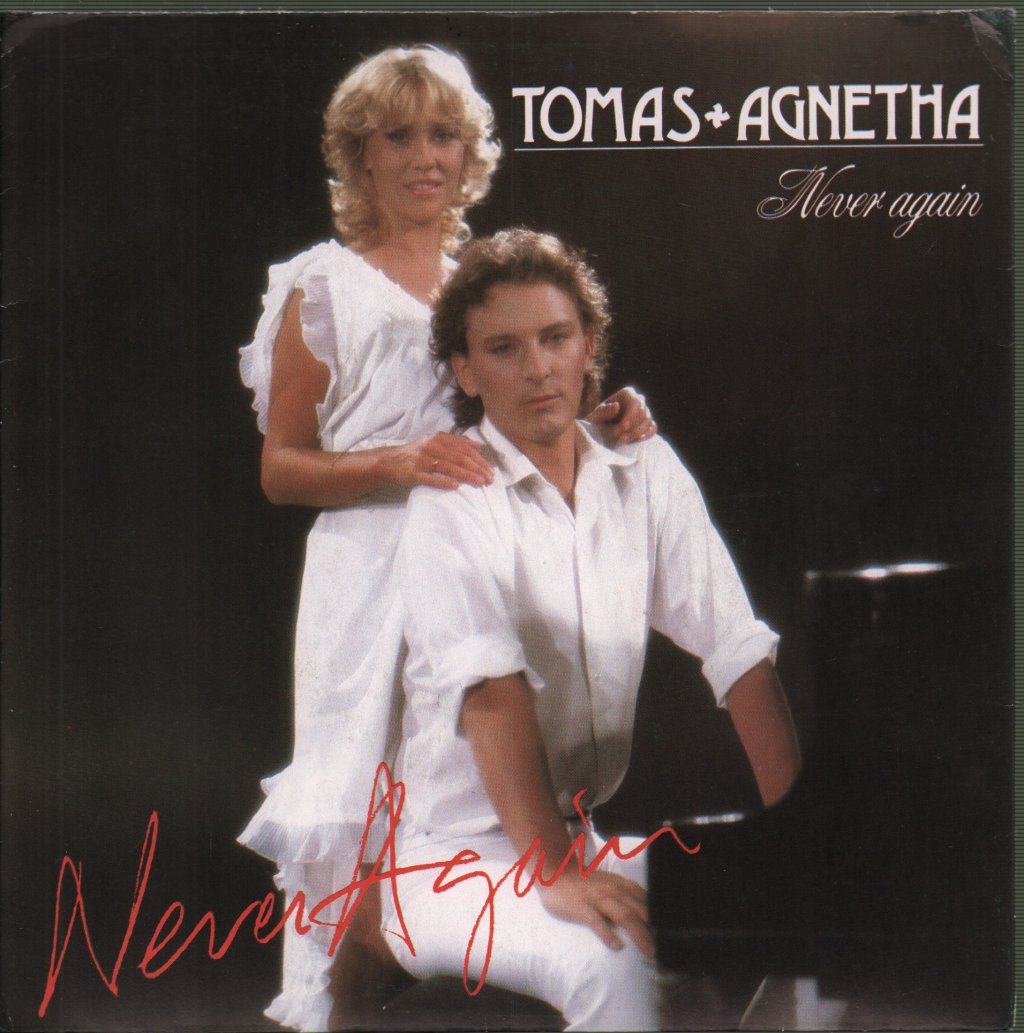 Tomas Ledin And Agnetha Faltskog - Never Again - 7 Inch