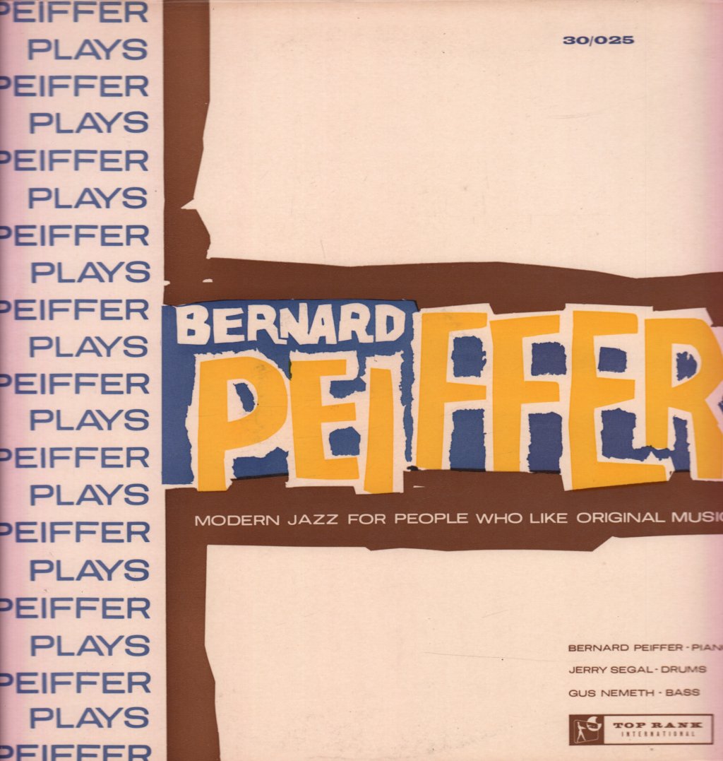 Bernard Peiffer - Peiffer Plays Peiffer - Lp