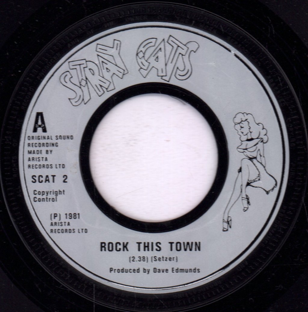 Stray Cats - Rock This Town - 7 Inch