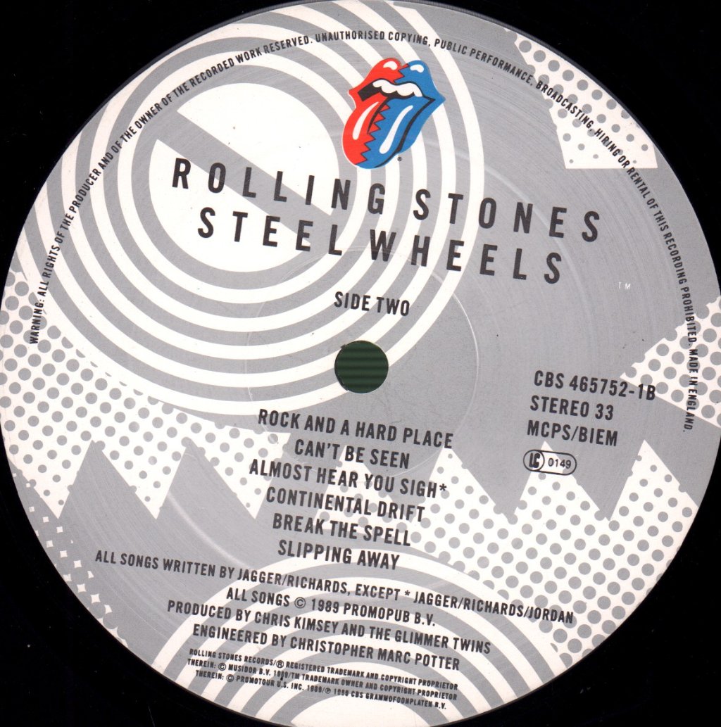 Rolling Stones - Steel Wheels - Lp