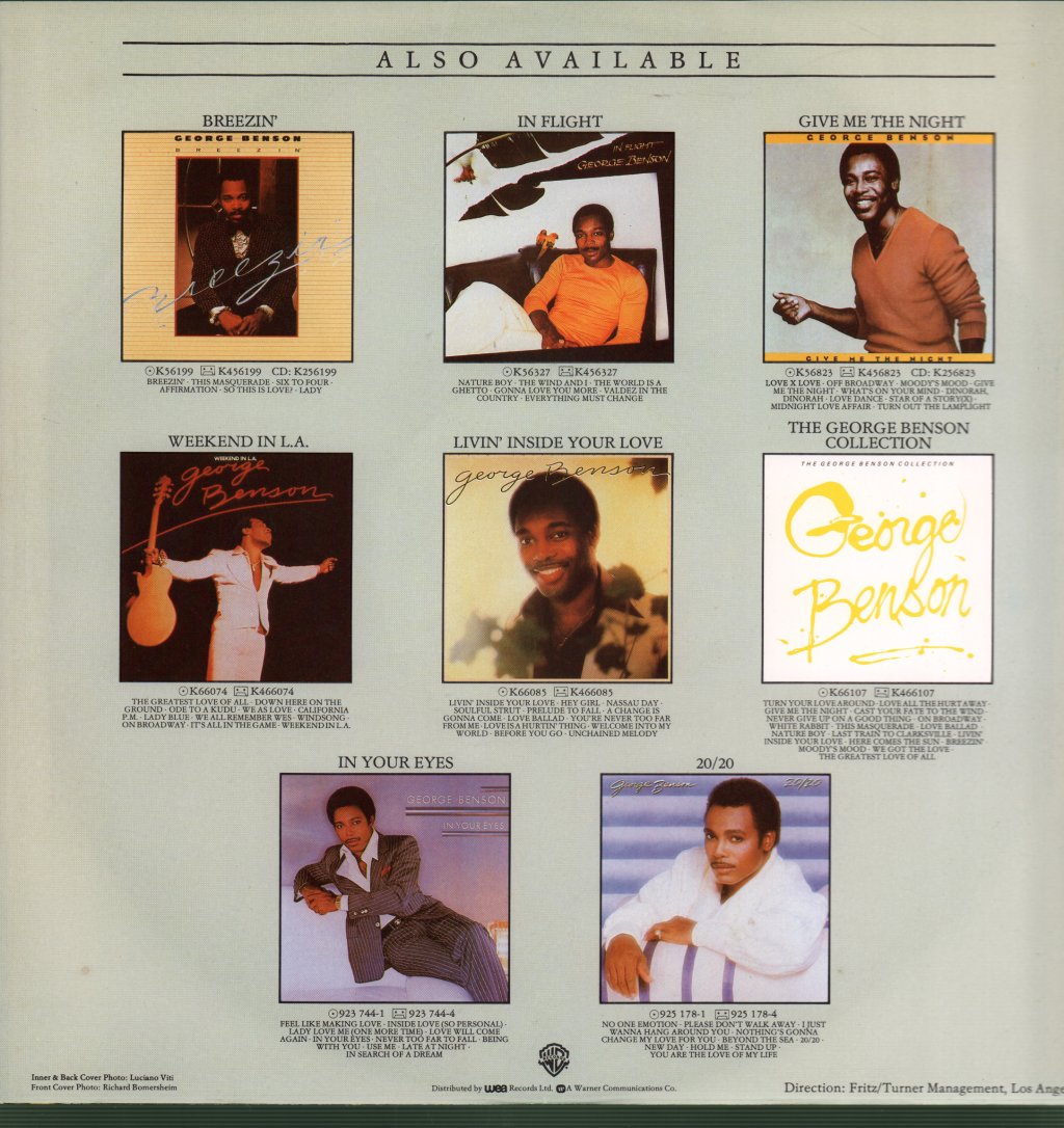 George Benson - Love Songs - Lp
