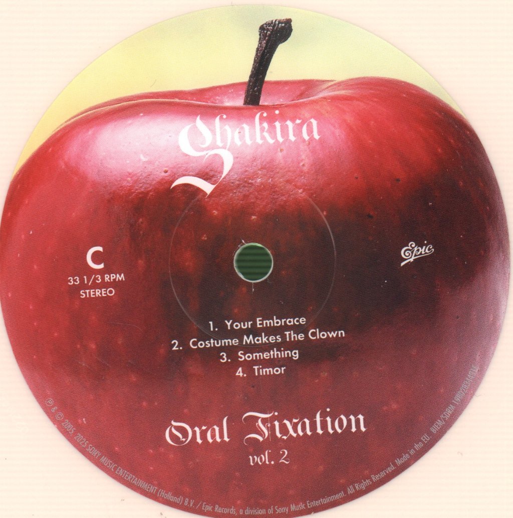 Shakira - Oral Fixation Vol. 2 - Double Lp