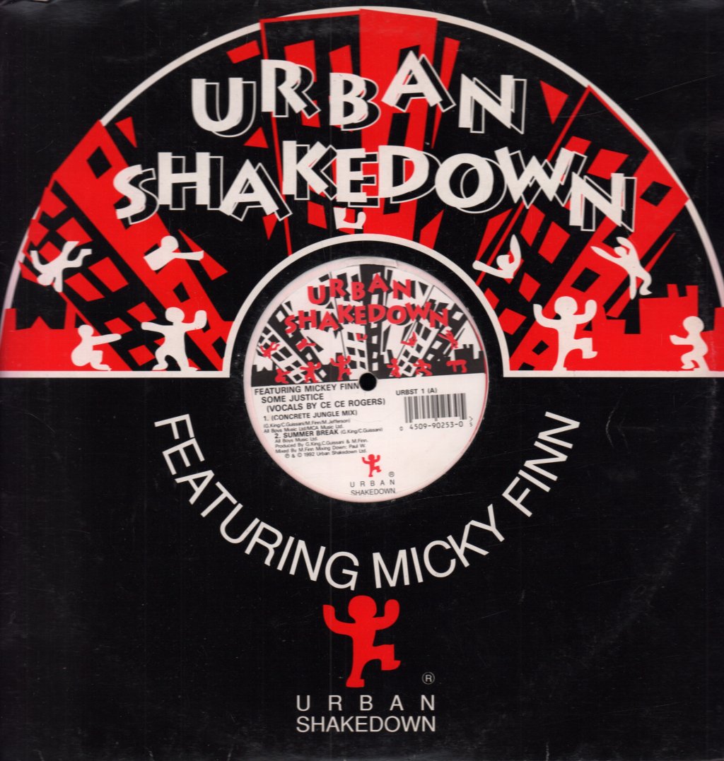 Urban Shakedown Featuring Micky Finn - Some Justice - 12 Inch