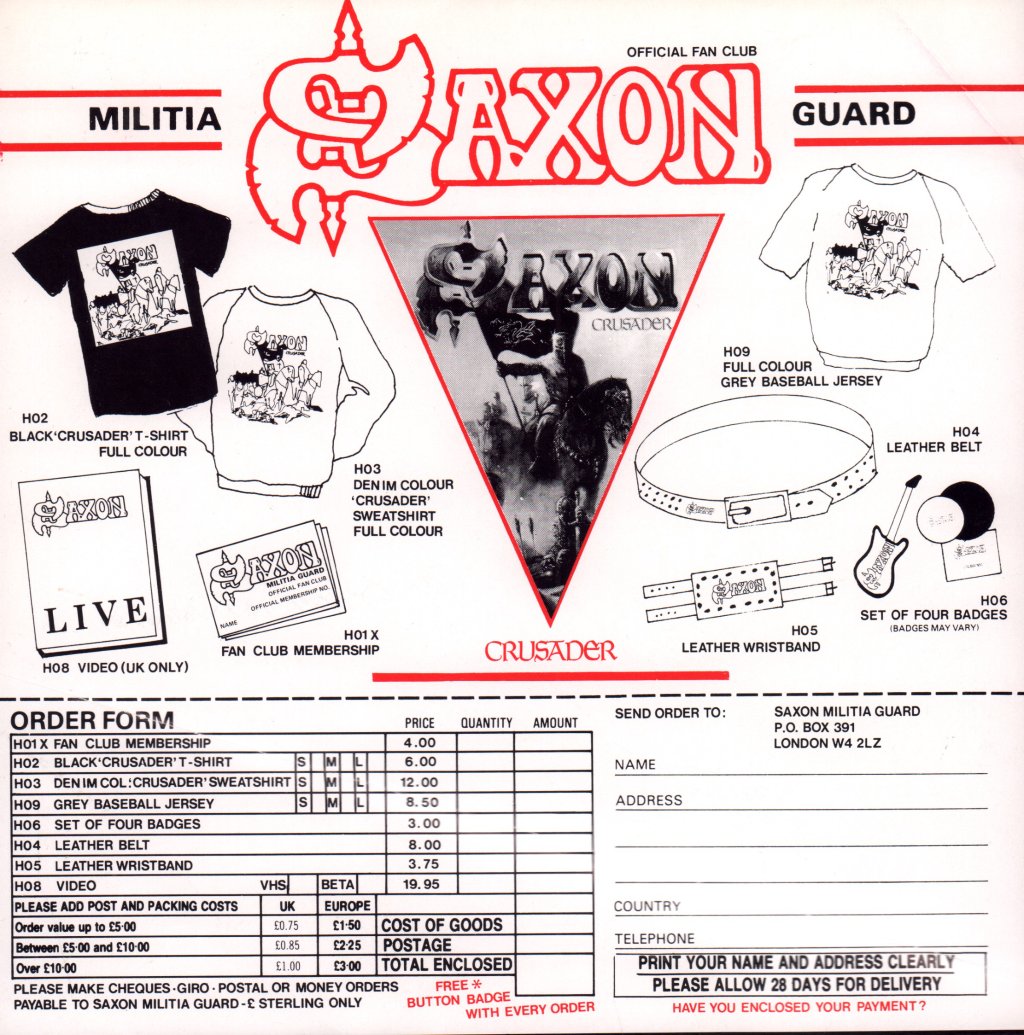 Saxon - Crusader - Lp