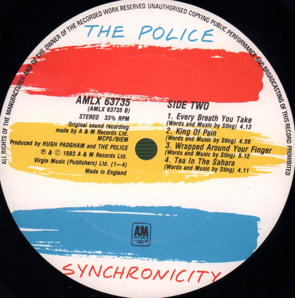 Police - Synchronicity - Lp