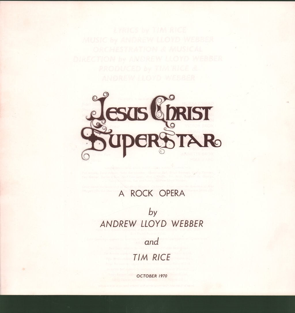 Various Artists - Jesus Christ Superstar - Double Lp