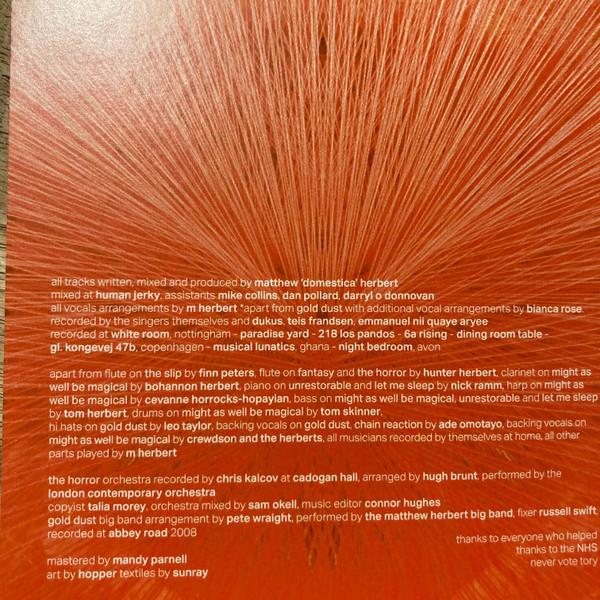 Matthew Herbert - Musca - Cd