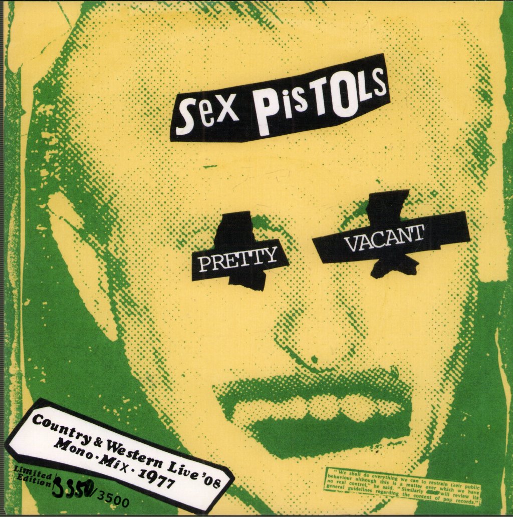 Sex Pistols - Pretty Vacant - 7 Inch
