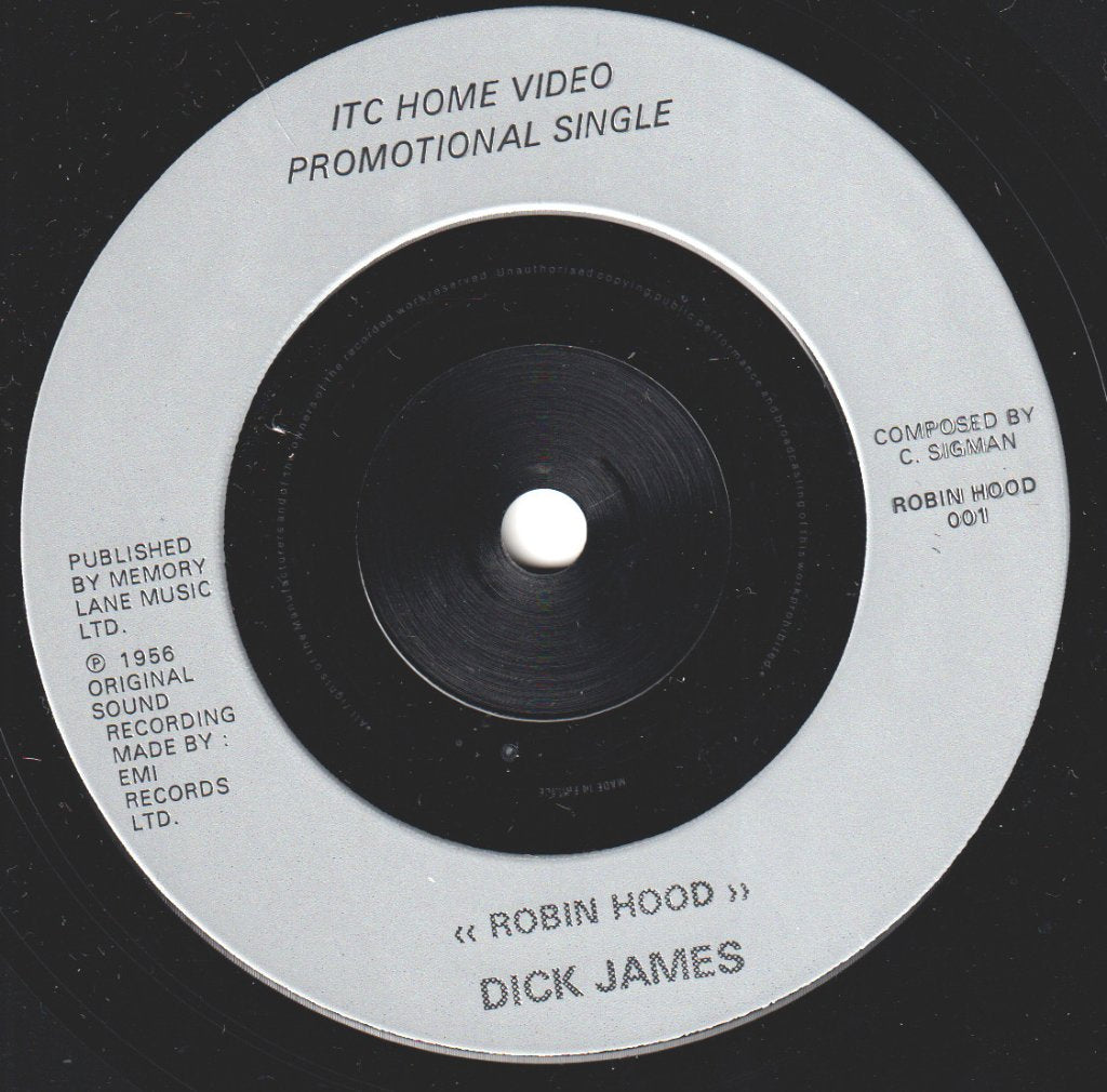 Dick James - Robin Hood - 7 Inch