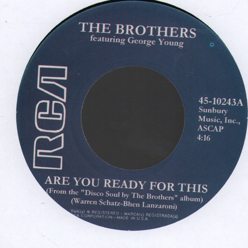 Brothers - Are You Ready For This - 7 Inch