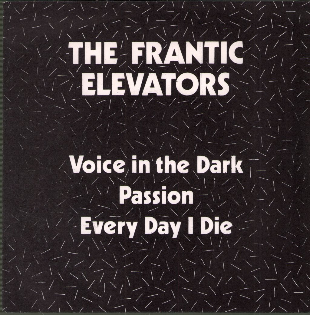 Frantic Elevators - Voice In The Dark - 7 Inch
