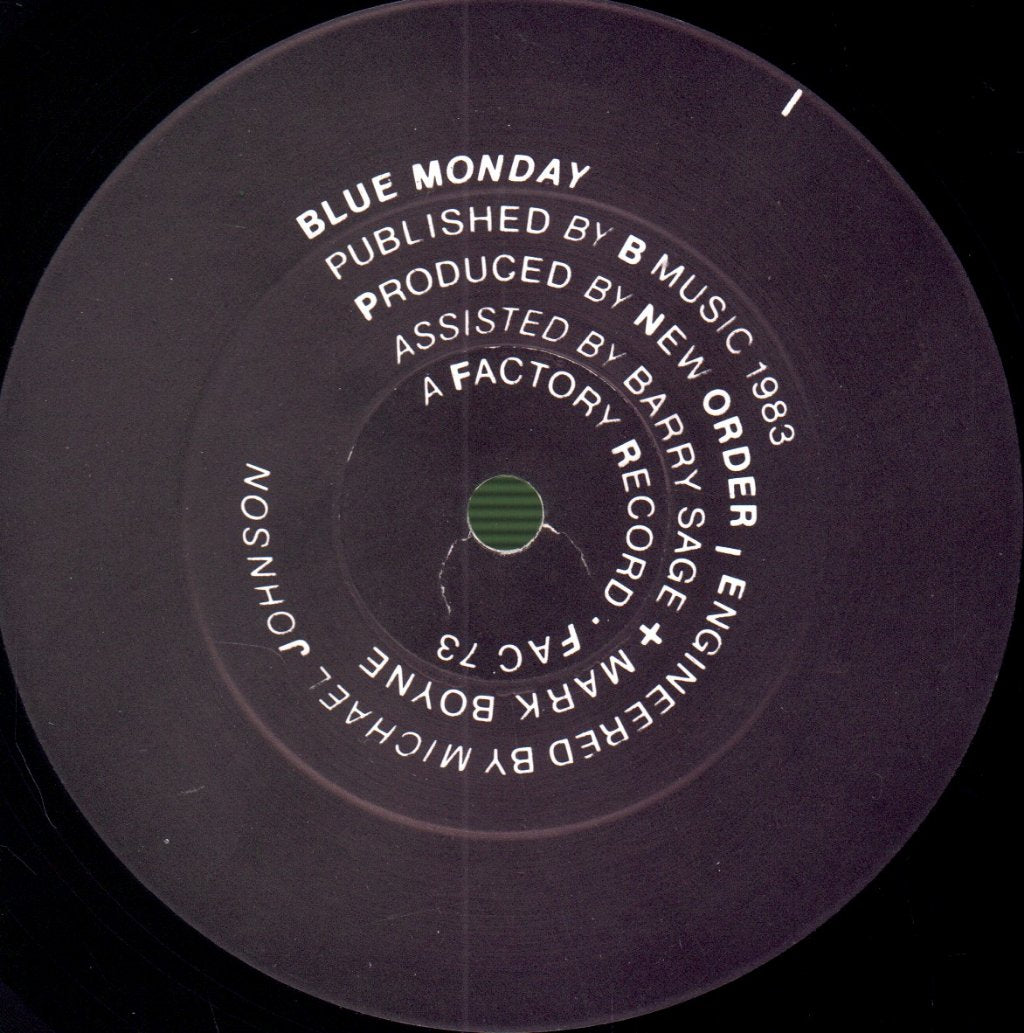 New Order - Blue Monday - 12 Inch