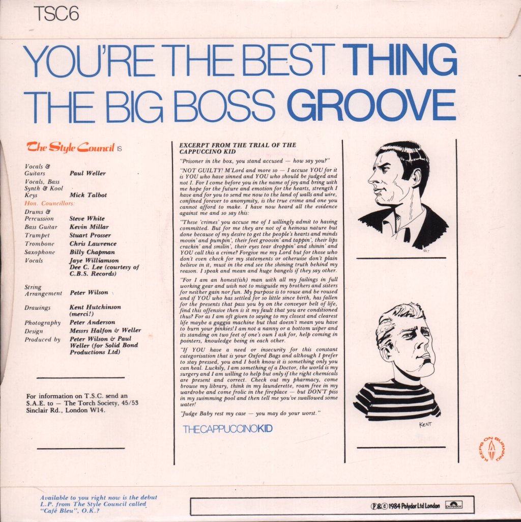 Style Council - Groovin' - 7 Inch