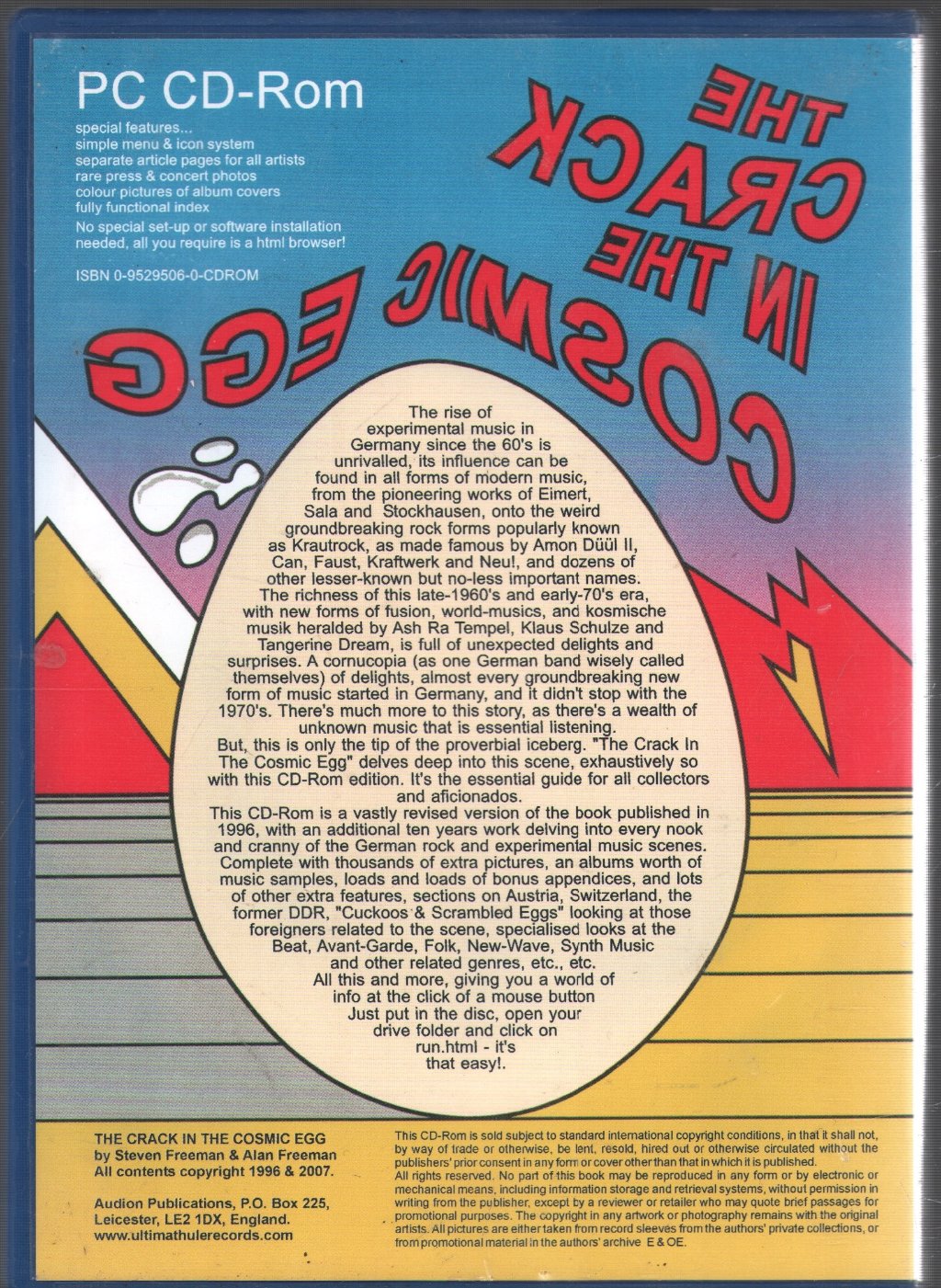 Various Artists - The Crack In The Cosmic Egg - Cd Rom