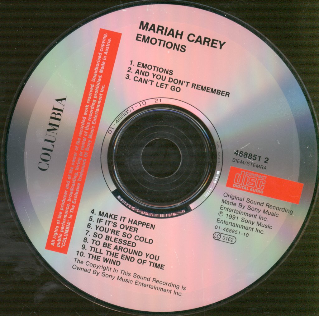 Mariah Carey - Emotions - Cd